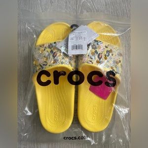 Vera Bradley & Crocs Slide in Sunny Garden Woman Size 11